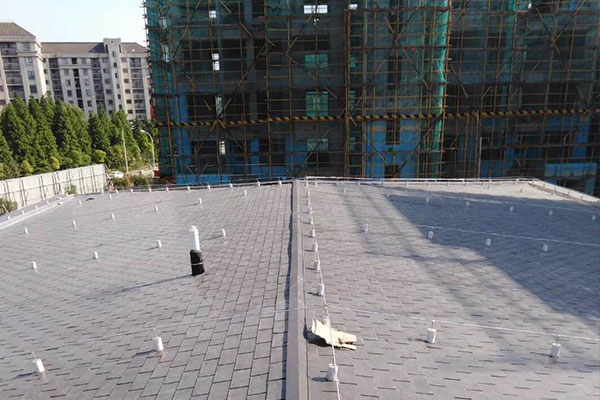 無錫首開地產售樓處項目金屬瓦項目